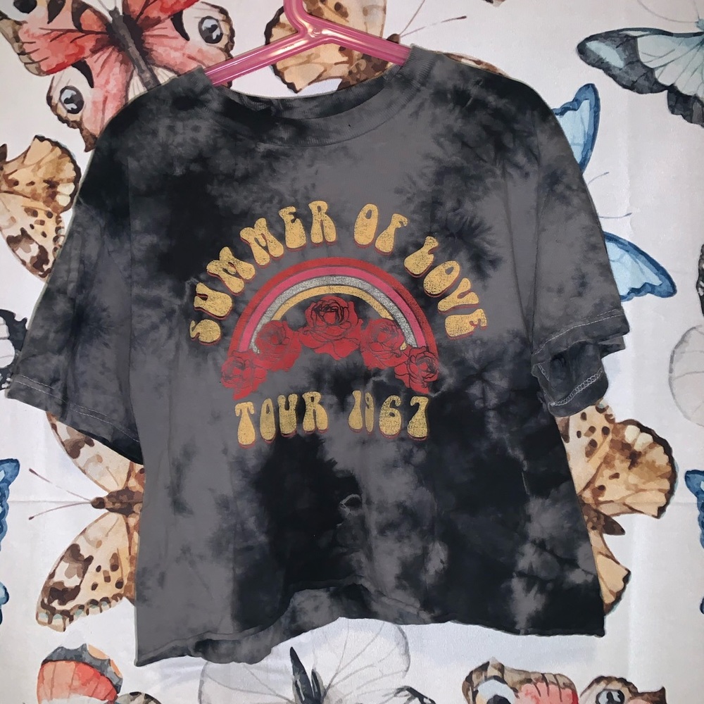 Summer of Love Crop Tshirt